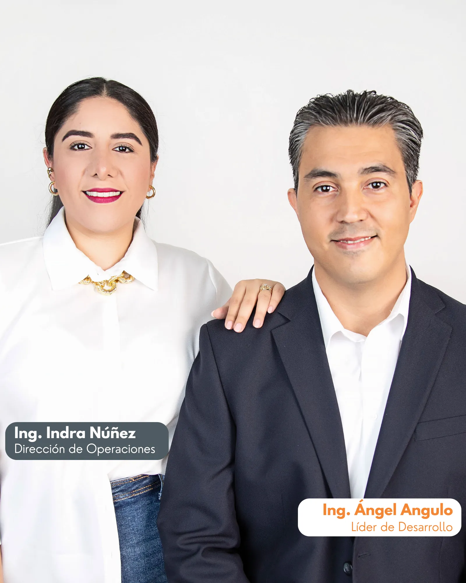 Ángel Angulo e Indra Núñez, fundadores de Impulso Tech